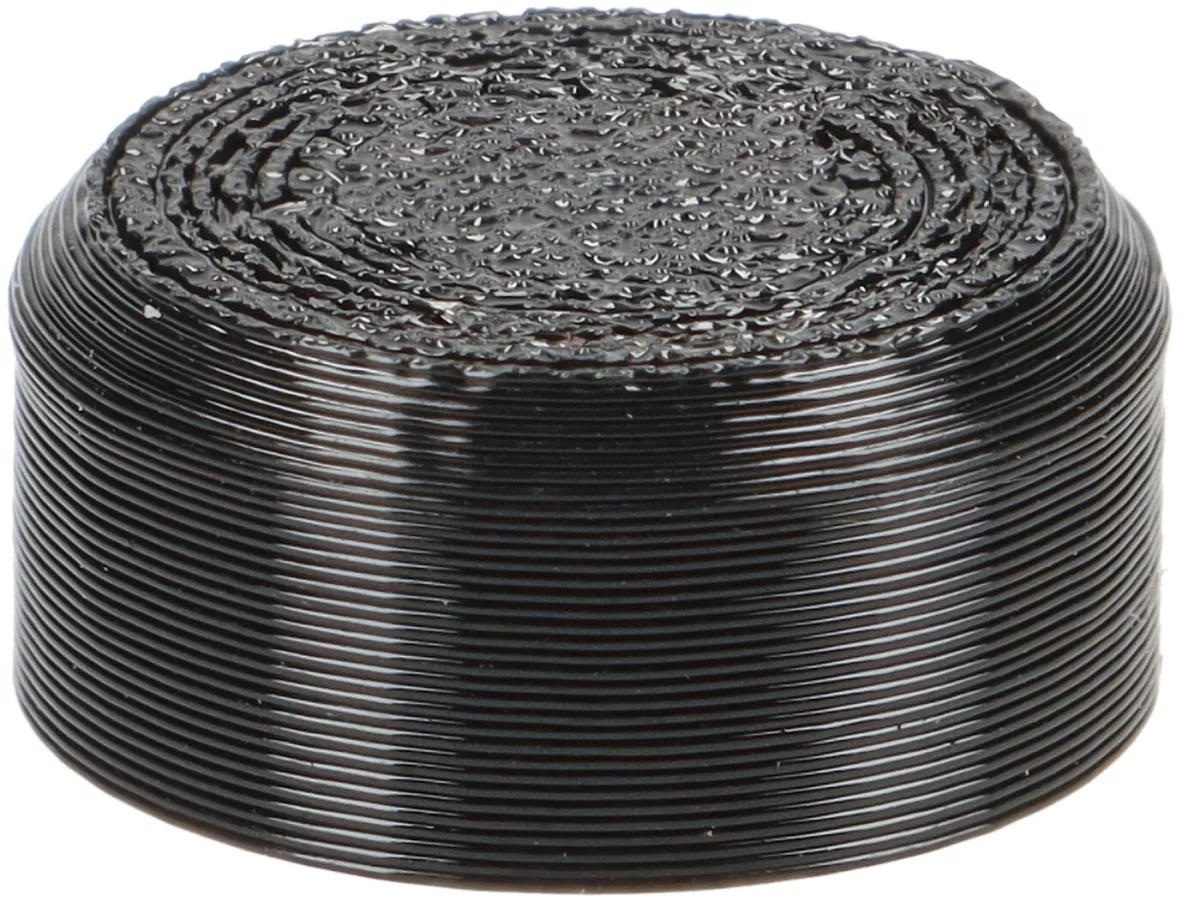 Tutup penutup -MOTO NOSTRA - untuk sekrup kepala segi enam Piaggio, wadah oli, penutup variator - M6, SW8 - plastik - hitam