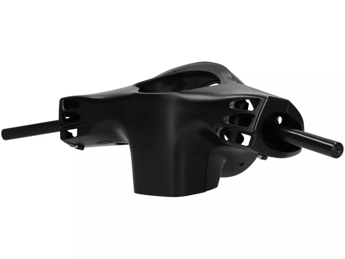 Stuur -MOTO NOSTRA- Drop Bar - Vespa GTS 125-300 - bouwjaar 2018 tot 2022 - zwart gegrond