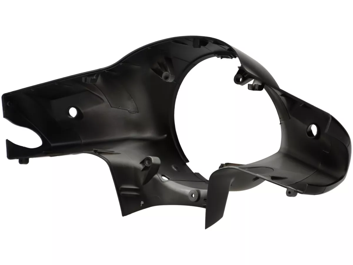 Stuur -MOTO NOSTRA- Drop Bar - Vespa GTS 125-300 - bouwjaar 2018 tot 2022 - zwart gegrond