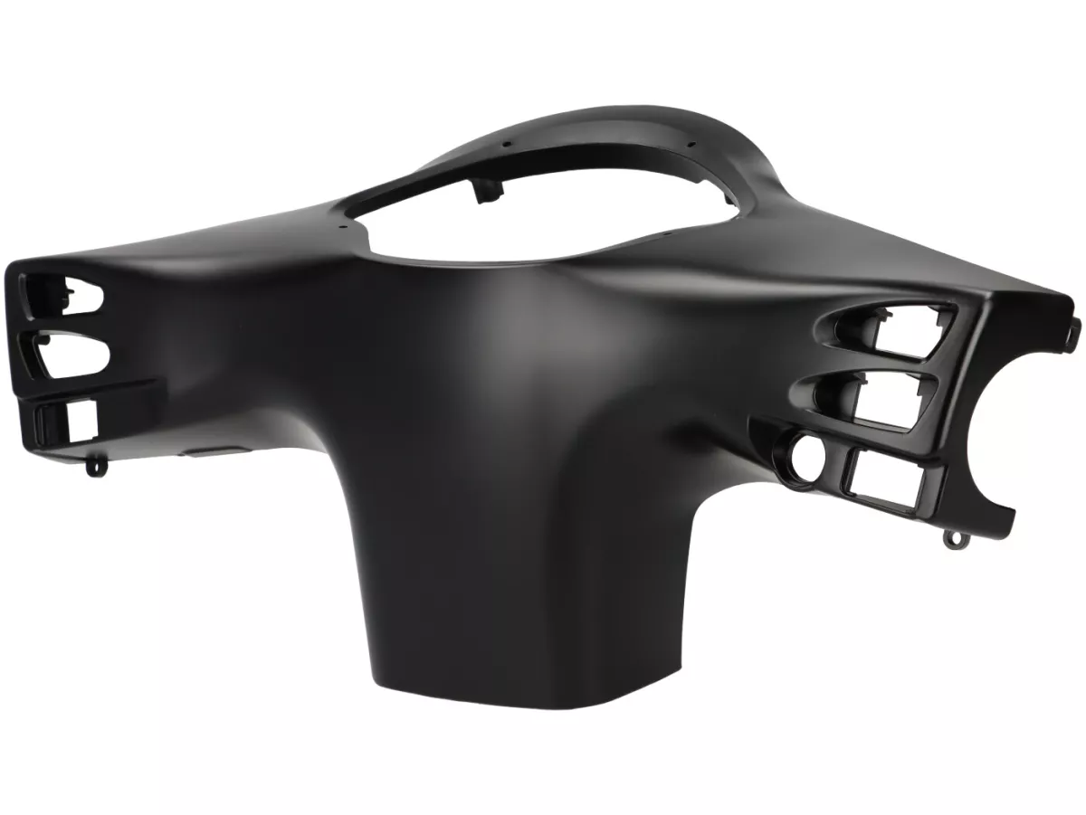 Stuur -MOTO NOSTRA- Drop Bar - Vespa GTS 125-300 - bouwjaar 2018 tot 2022 - zwart gegrond