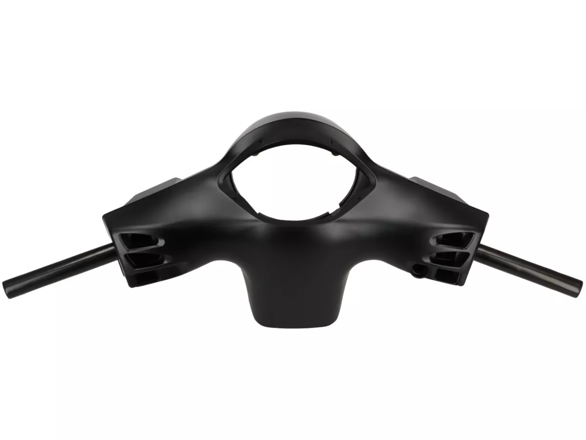 Stuur -MOTO NOSTRA- Drop Bar - Vespa GTS 125-300 - bouwjaar 2018 tot 2022 - zwart gegrond
