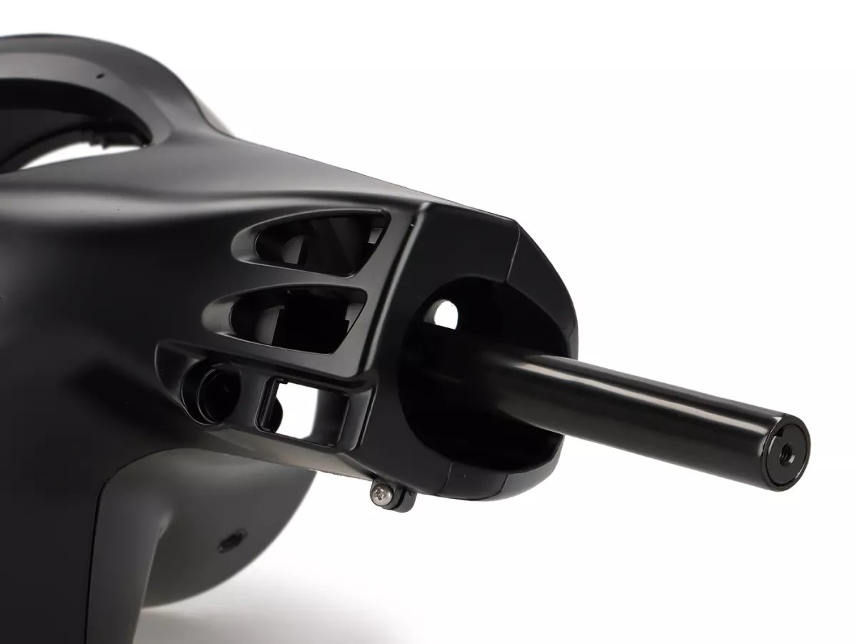 Stuur -MOTO NOSTRA- Drop Bar - Vespa GTS 125-300 - bouwjaar 2018 tot 2022 - zwart gegrond