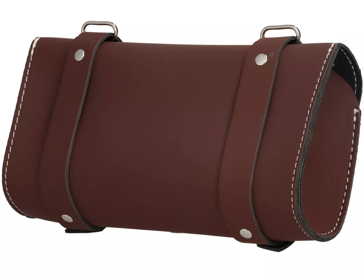 Werkzeugtasche - Satteltasche -MOTO NOSTRA- Piaggio, Vespa Ciao, SI, Bravo, Boxer, Grillo - braun