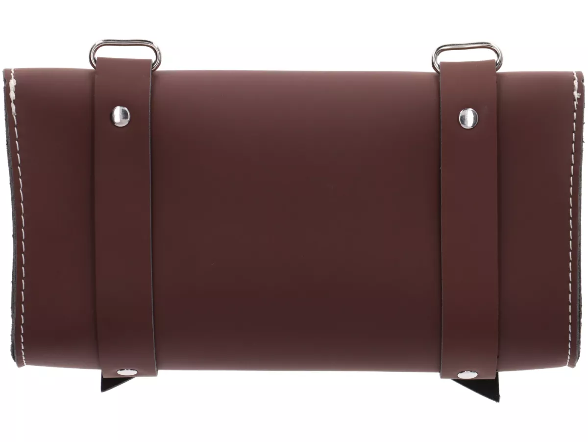 Werkzeugtasche - Satteltasche -MOTO NOSTRA- Piaggio, Vespa Ciao, SI, Bravo, Boxer, Grillo - braun