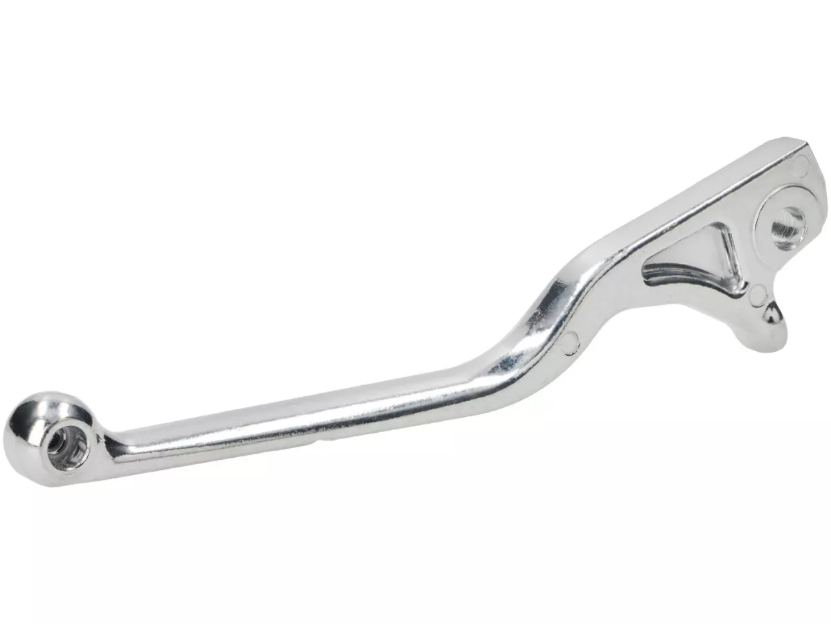 Palanca de freno -MOTO NOSTRA- Vespa GTS 125 (ZAPMD3202, ZAPMD3203), Vespa GTS 300 HPE (ZAPMD3103, ZAPMD3104) - adecuada para NISSIN- plata - lado derecho