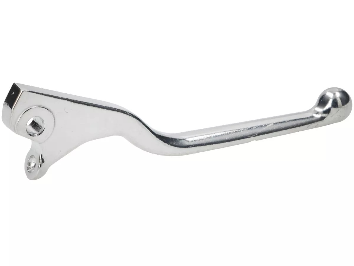 Palanca de freno -MOTO NOSTRA- Vespa GTS 125 (ZAPMD3202, ZAPMD3203), Vespa GTS 300 HPE (ZAPMD3103, ZAPMD3104) - adecuada para NISSIN- plata - lado derecho