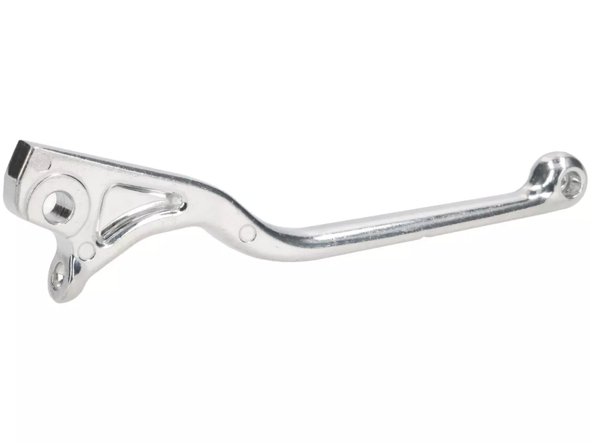 Leva freno -MOTO NOSTRA- Vespa GTS 125 (ZAPMD3202, ZAPMD3203), Vespa GTS 300 HPE (ZAPMD3103, ZAPMD3104) - adatta a NISSIN- argento - sinistra