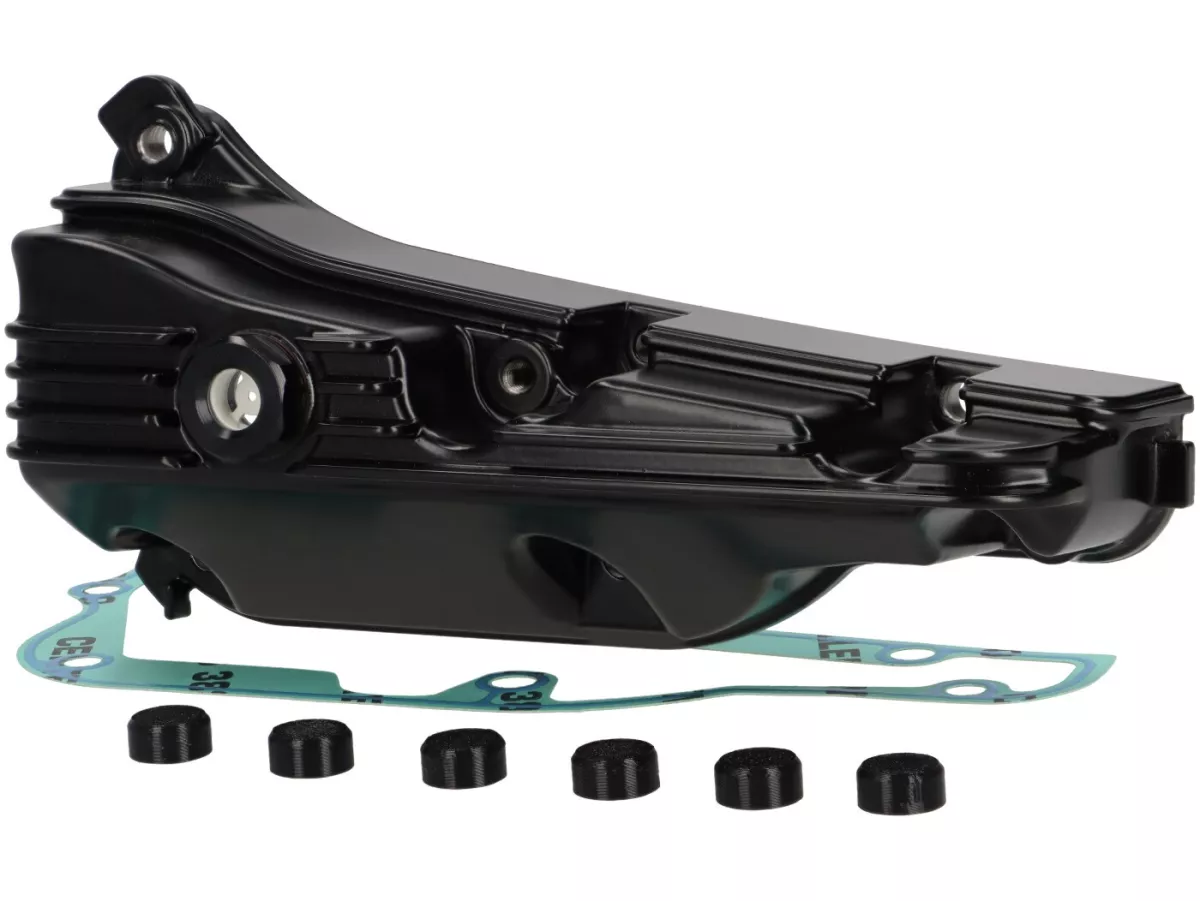Cárter de aceite -MOTO NOSTRA- negro mate - Vespa GTS 310 (2024-) - Piaggio MP3 HPE 310 (2024-)