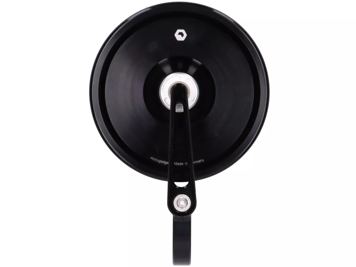 Mirror -MOTOGADGET- mo.view classic 60 (ECE) - ULTRACUT - handlebar ends - Ø=99mm - black