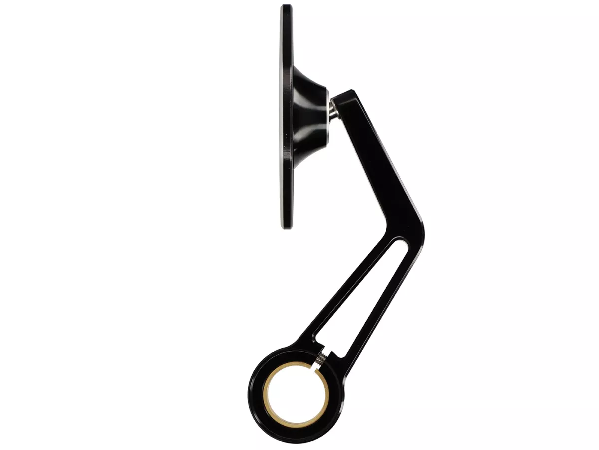 Mirror Bundle -MOTOGADGET- mo.view sport (ECE) - handlebar ends - Vespa GTL 125-200, GT 250, GTS 125-300, GTV 125-300 - 130mm - black