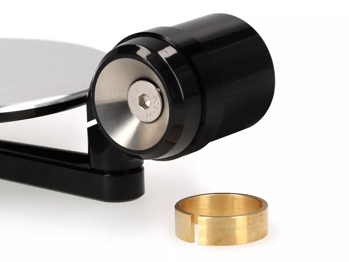 Mirror Bundle -MOTOGADGET- mo.view classic (ECE) - handlebar ends - Vespa GTL 125-200, GT 250, GTS 125-300, GTV 125-300 - 60mm - black