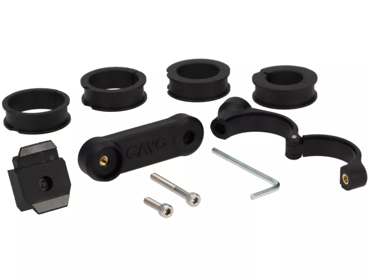 Mobile phone holder -MOTOGADGET, CAYO bike.dokk- universal holder system for all smartphones suitable for all handlebar diameters