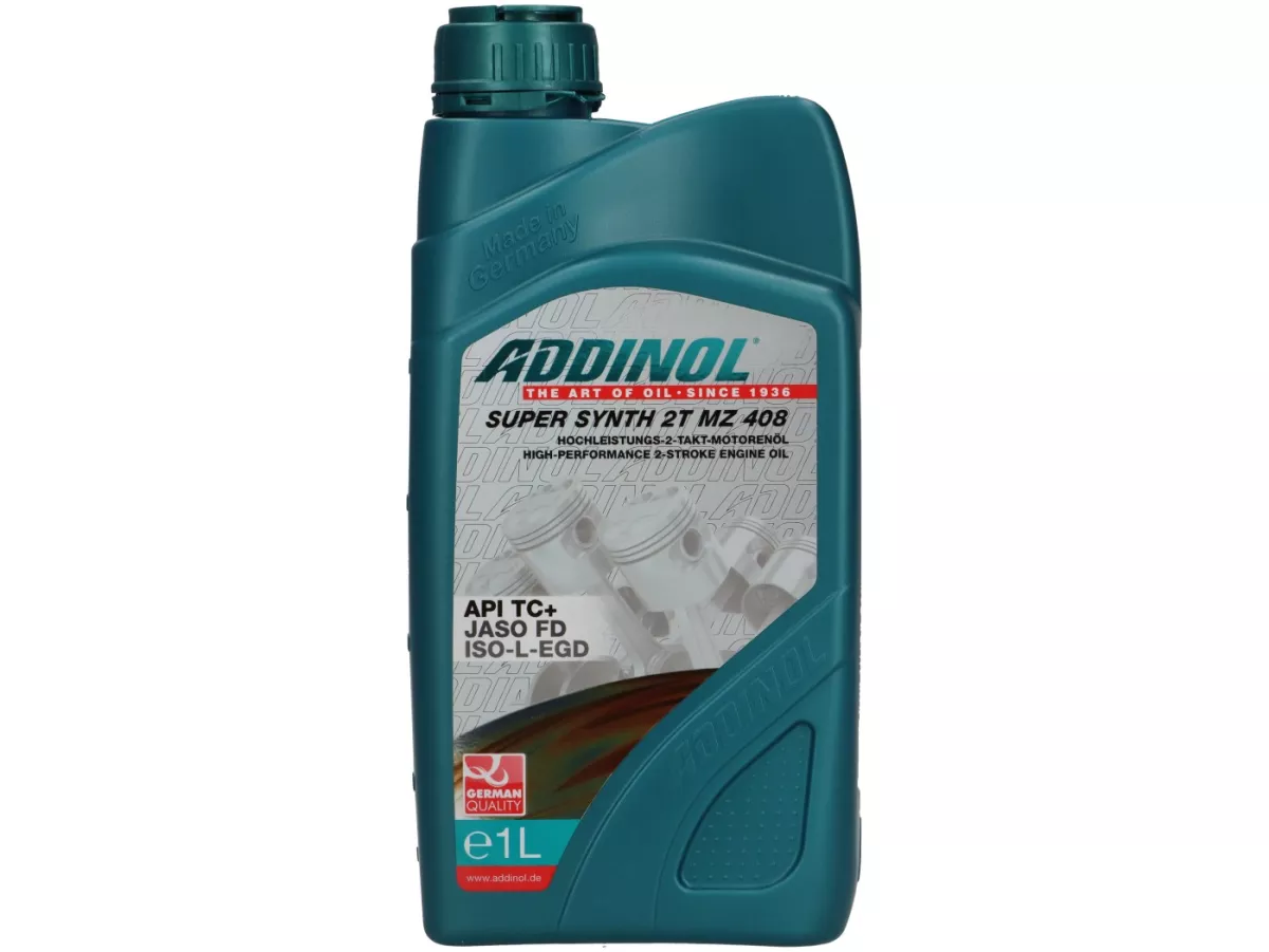 Oil Mixing oil -ADDINOL- 2-stroke Super Synth 2T MZ 408 - 1000 ml