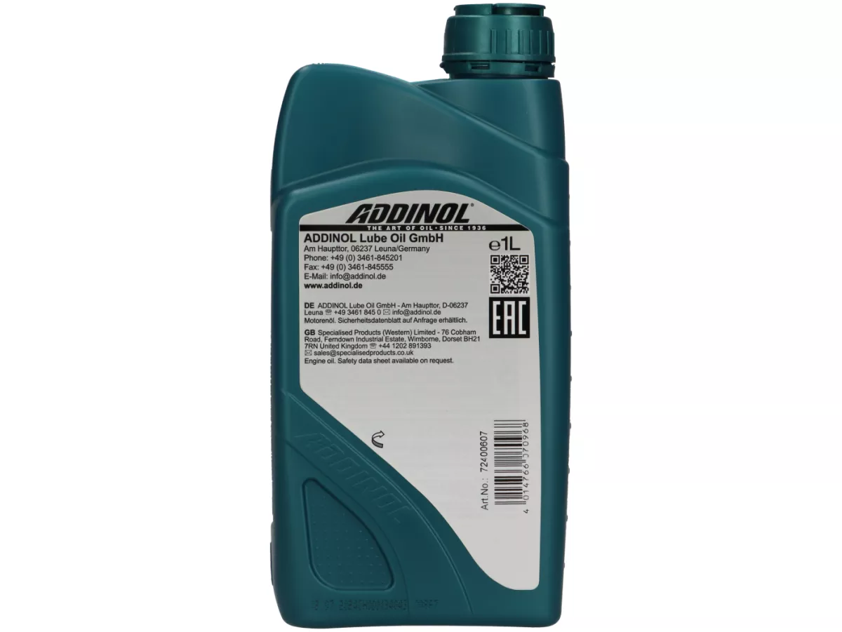 Oil Mixing oil -ADDINOL- 2-stroke Super Synth 2T MZ 408 - 1000 ml
