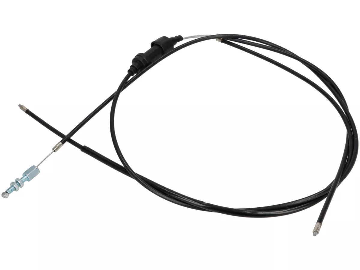 Throttle cable -NARAKU- PTFE with collector for Piaggio NRG, ZIP, Liberty, Gilera Runner, Stalker, Derbi Atlantis 50cc 2T