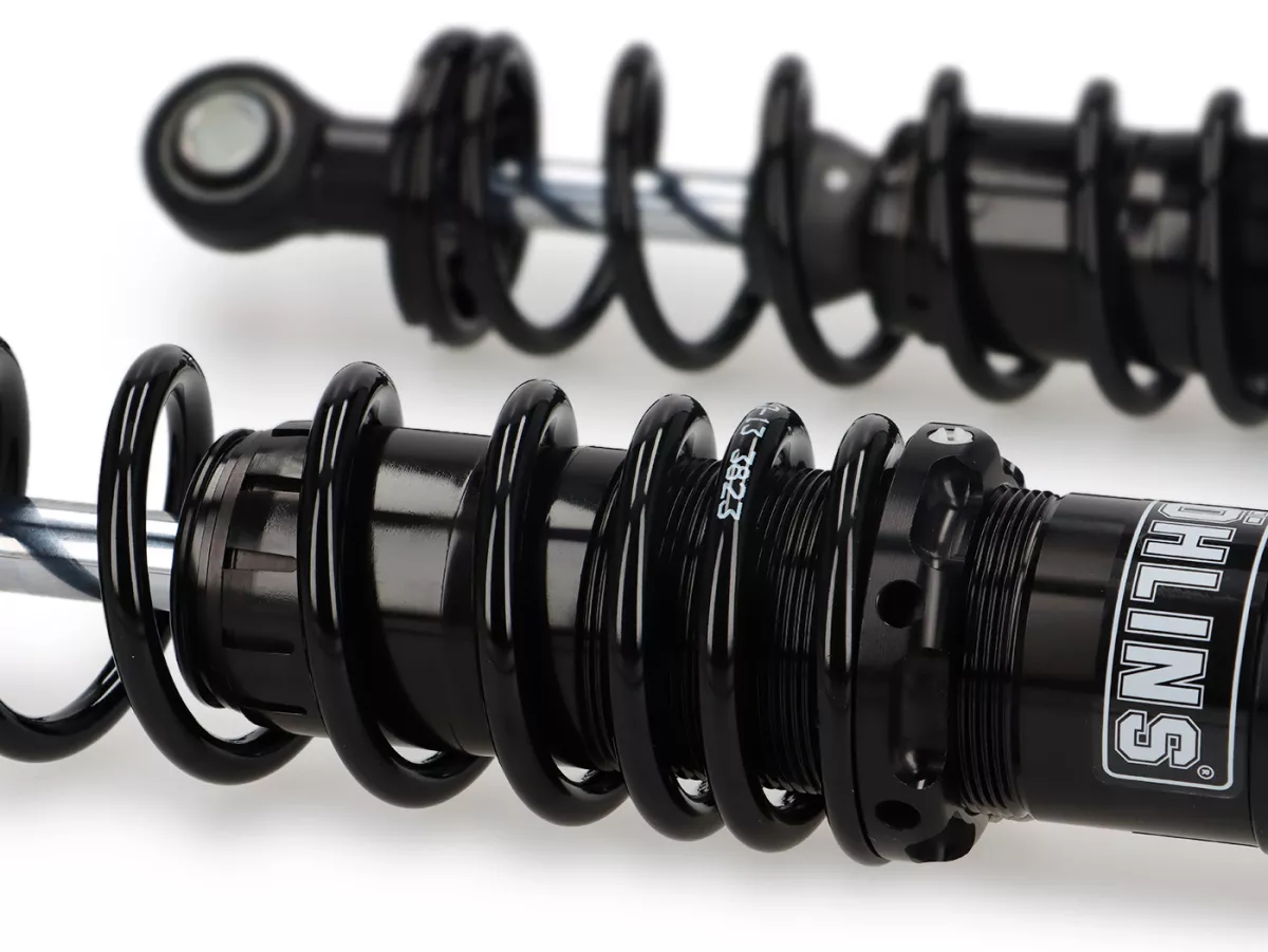 Juego amortiguadores traseros -ÖHLINS- STX 36 Blackline - Vespa GT, GTL, GTV, GTS 125-300 (todos los años), GTS SUPER 300 HPE, SUPERSPORT 300, SUPERTECH 300 HPE