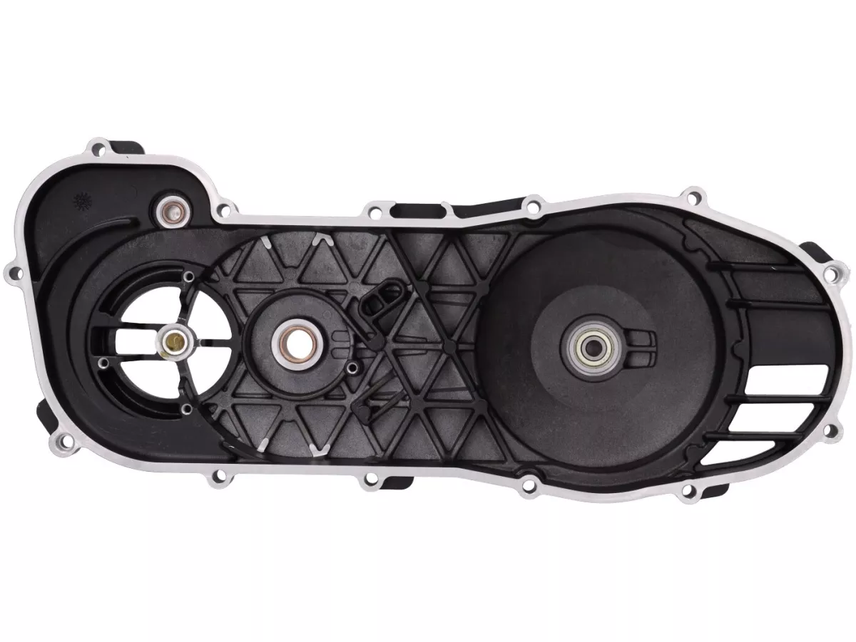Coperchio Vario -POLINI- Evolution - Alto flusso d'aria - Piaggio short 10 - nero
