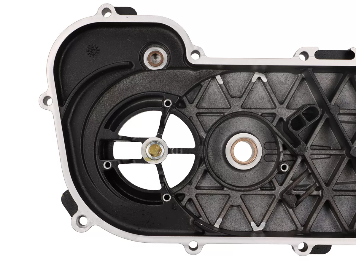 Coperchio Vario -POLINI- Evolution - Alto flusso d'aria - Piaggio short 10 - nero