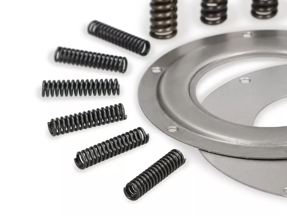 Rueda primaria incl. kit reparación primaria -POLINI- Vespa PX, T5, Cosa, Rally, Motovespa TX, CL, DN, DS, Iris, LML - 64 dientes (dentado recto)