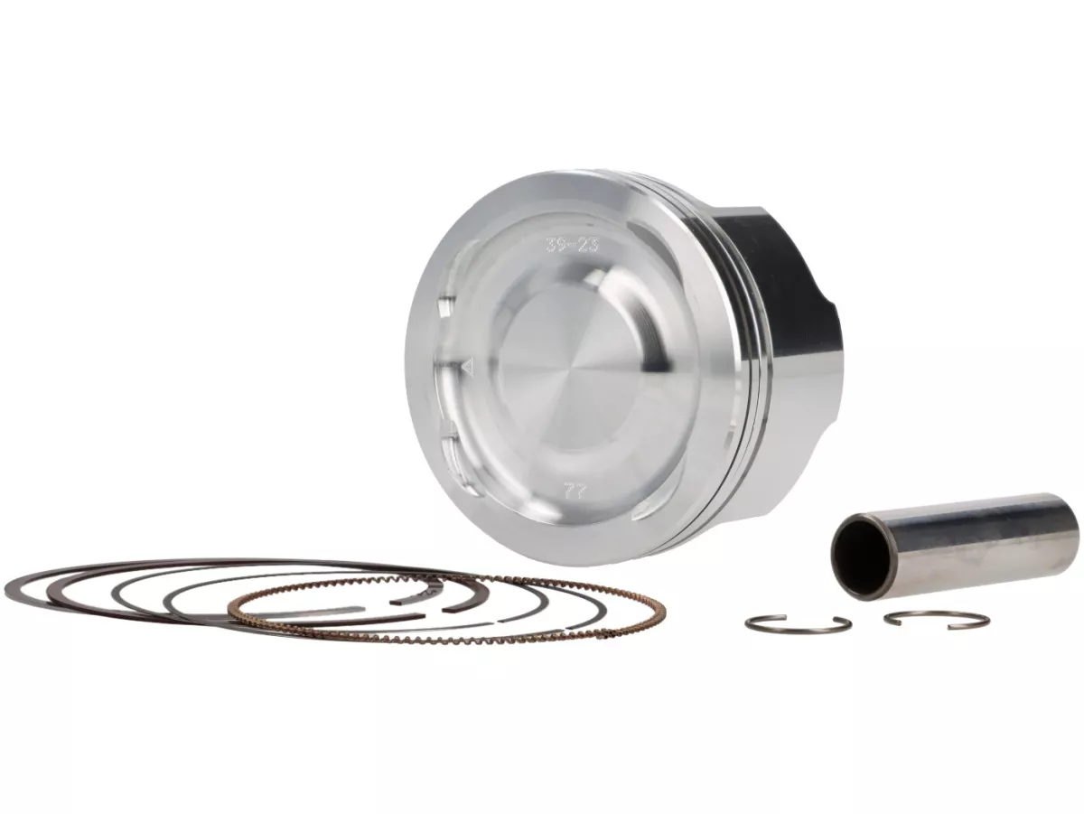 Piston -POLINI- Ø 77.00 -Pin piston Ø 16, lengkap