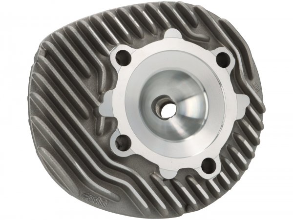 Cylinder head -POLINI for original 200cc cylinder- Vespa PX200, Rally200, Motovespa TX, DS, DN
