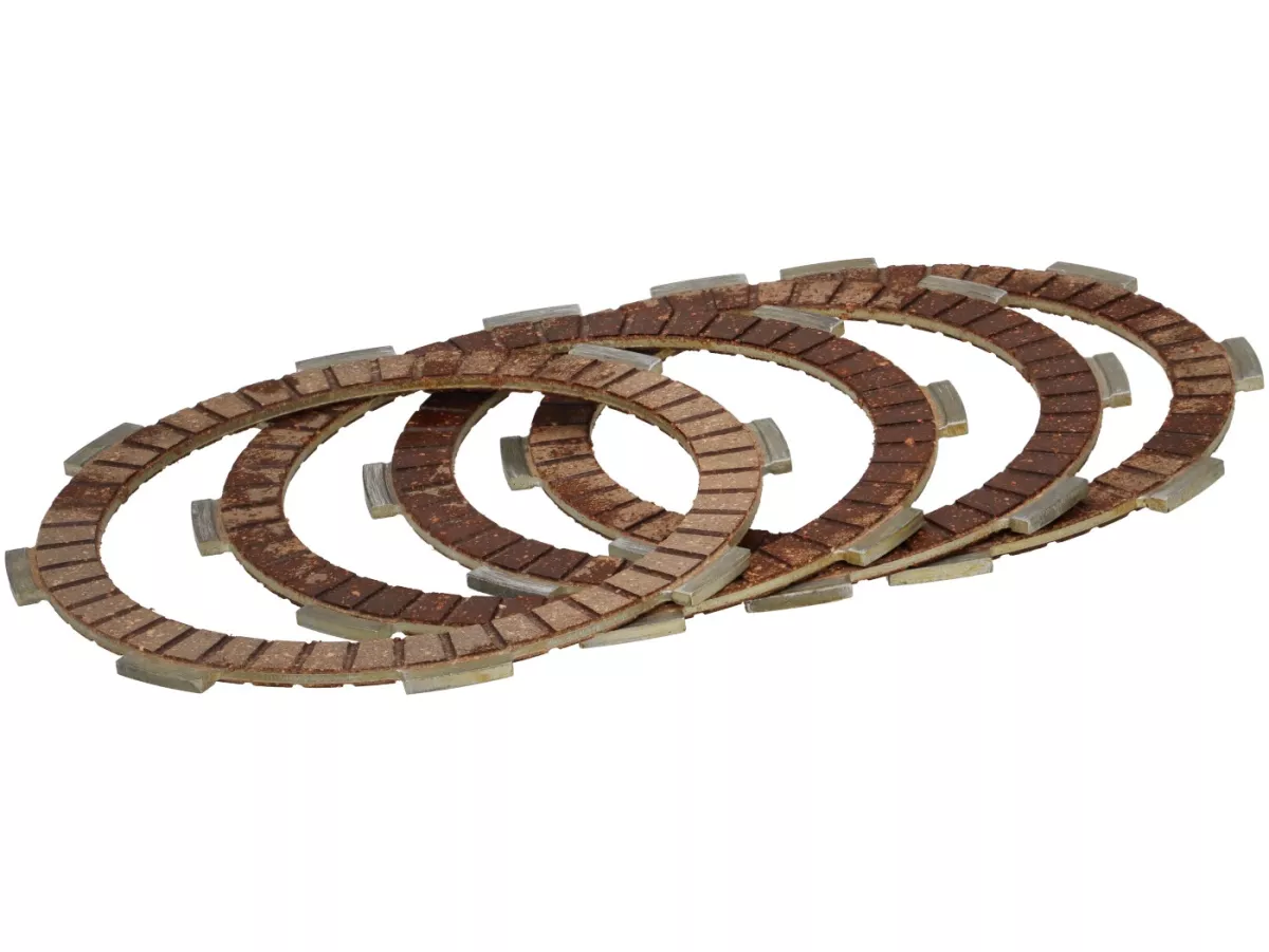 Clutch -POLINI for Race, HT Clutch- for primary wheel Polini 64Z - Vespa PX80, PX125, PX150, PX200, T5, Cosa, Rally, Motovespa PX, DS, DN, LML 2T - 22 teeth (straight toothed)