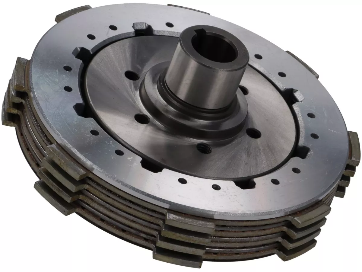 Koppling -POLINI för Race, HT Koppling- för primärhjul Piaggio 67/68Z - Vespa PX80, PX125, PX150, T5, Cosa, Motovespa PX125/150, LML 2T - 23 tänder (spiralformade tänder)