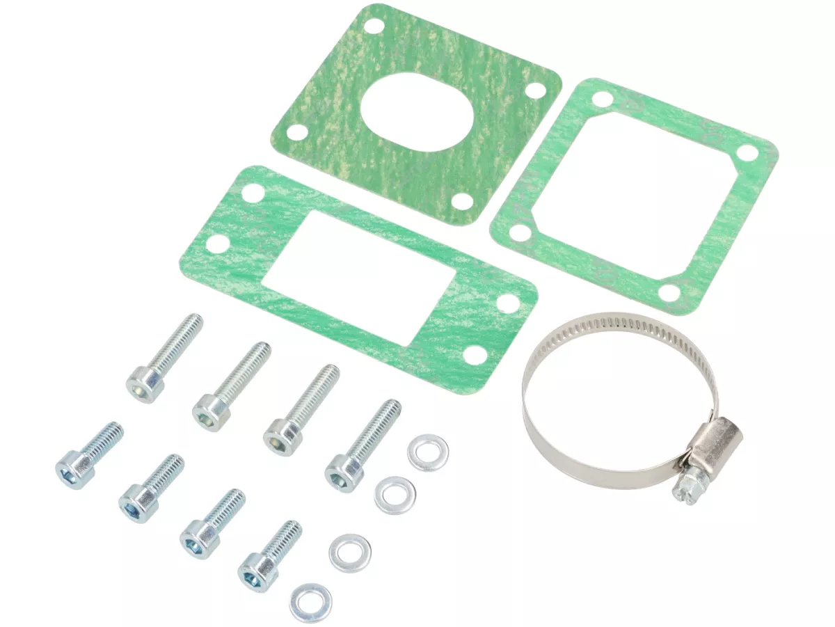 Intake manifold lengkap -Intake diafragma diafragma PINASCO Slave RD350YPVS - digunakan untuk rumah mesin PX125/200 dan silinder 206cc, 244cc, 252cc
