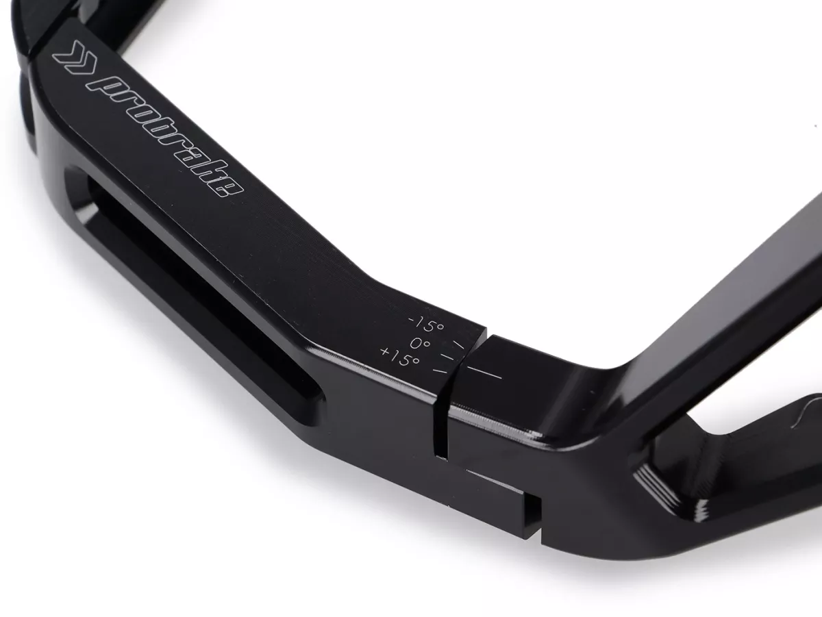 Kit de protection de levier -PRO BRAKE- Lever Guard Track2 - Vespa GTS 125-310 Keyless - noir/noir