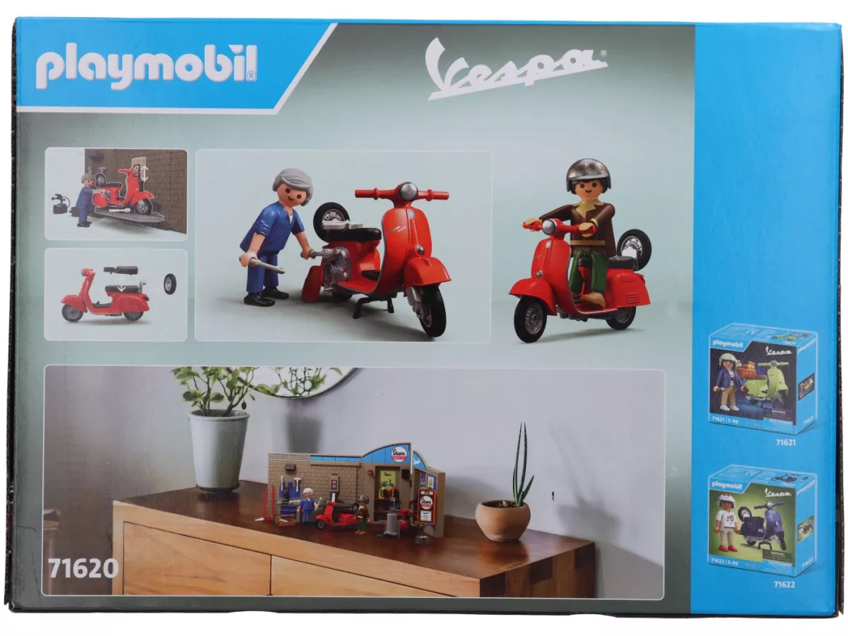 Model -PLAYMOBIL®- 60s Vespa Garage