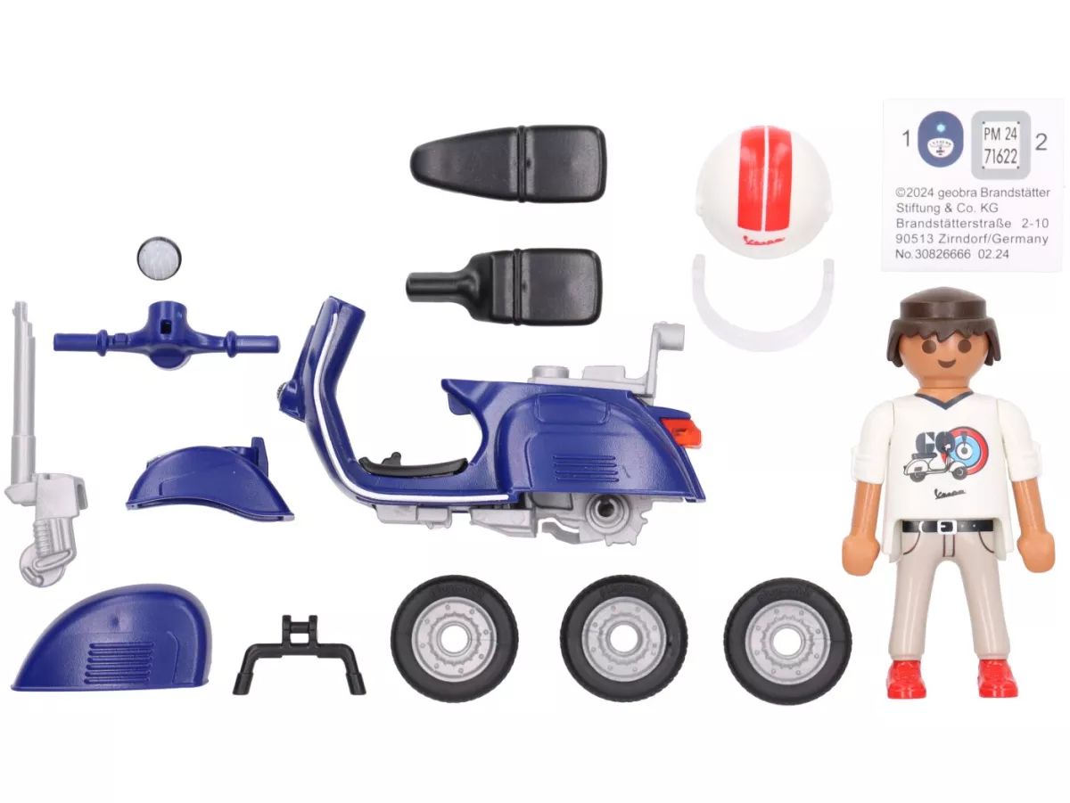 Modell -PLAYMOBIL®- Vespa 150 Sprint Veloce, 1969 - Blå