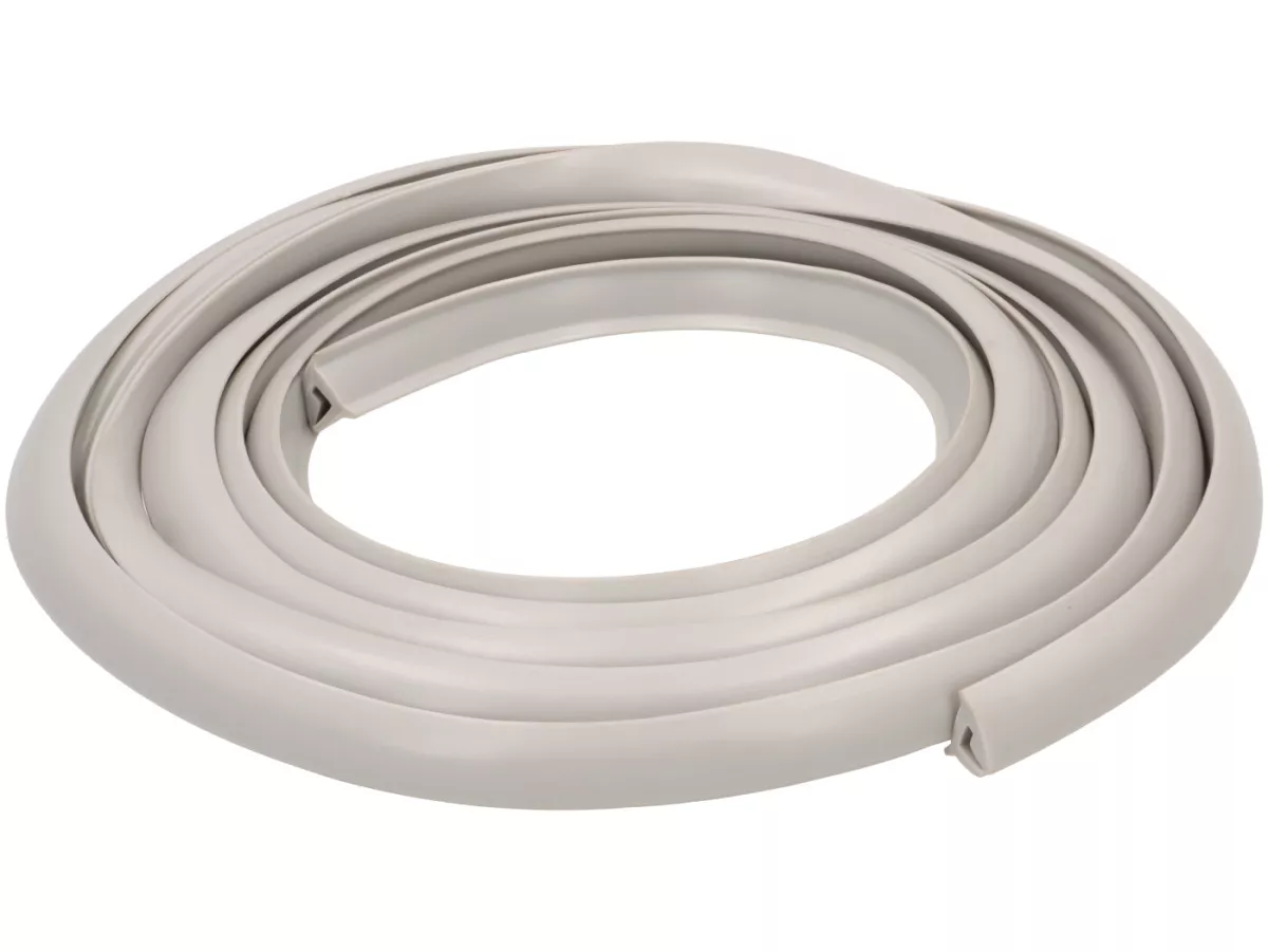 Cubierta lateral de goma -PREMIUM- Vespa Sprint150 (VLB1T), Super, GT125 (VNL2T), GTR125 (VNL2T), GL150 (VLA1T), GS160 / GS4 (VSB1T), SS180 (VSC1T) - Gris (2,5m)