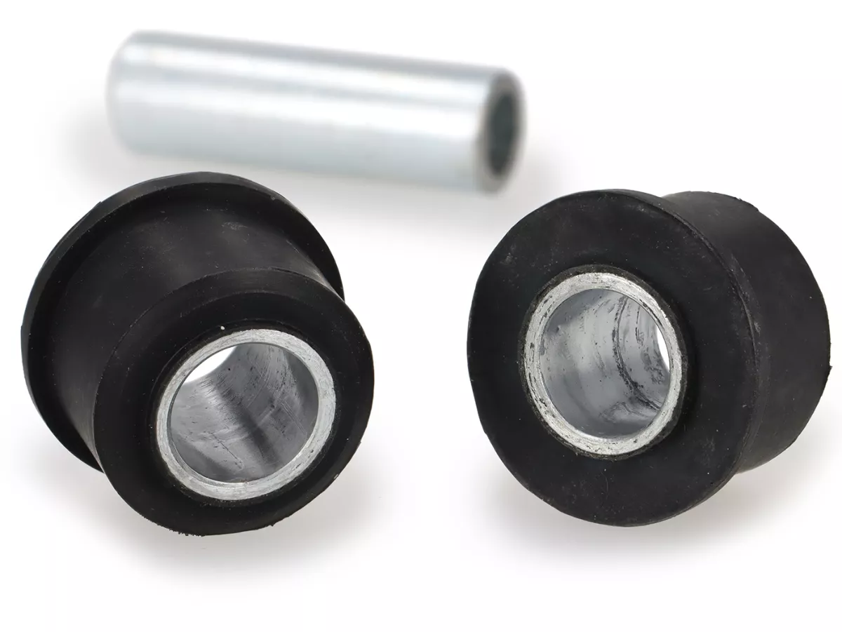 Set silent block ammortizzatore/motore -PRORUB EasyMount- Ø=10mm x 48mm- Vespa PX (dal 1984), T5 125cc, PK