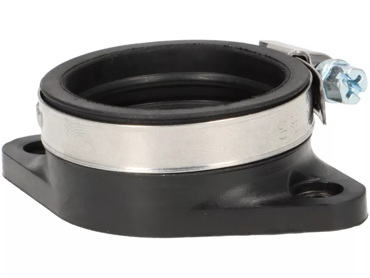 Gommino di collegamento con flangia carburatore/ collettore di aspirazione -STAGE6- AW=Ø40mm - per Mikuni TMX35, Keihin PWK33, PWK35