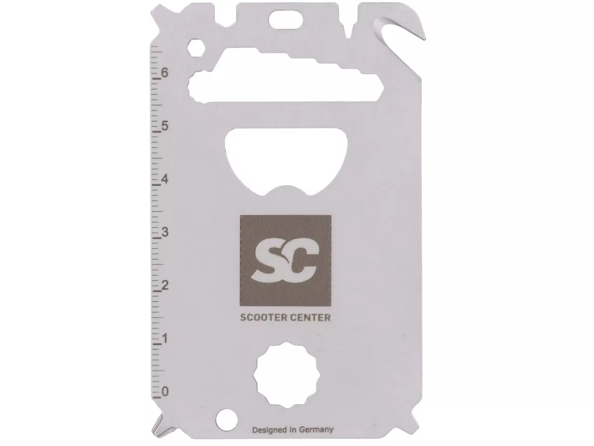 Multifunctional card -SCOOTER CENTER- Pocket Card L 23+