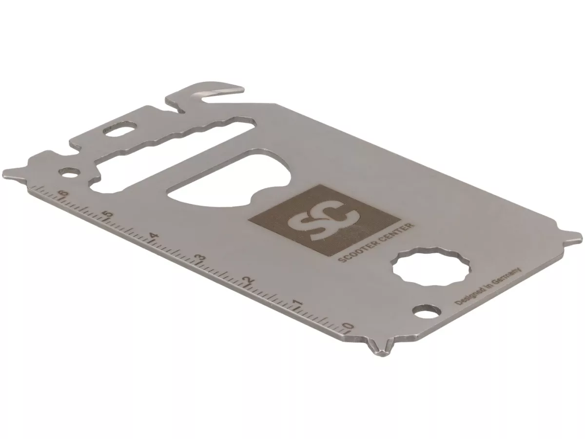 Multifunctional card -SCOOTER CENTER- Pocket Card L 23+