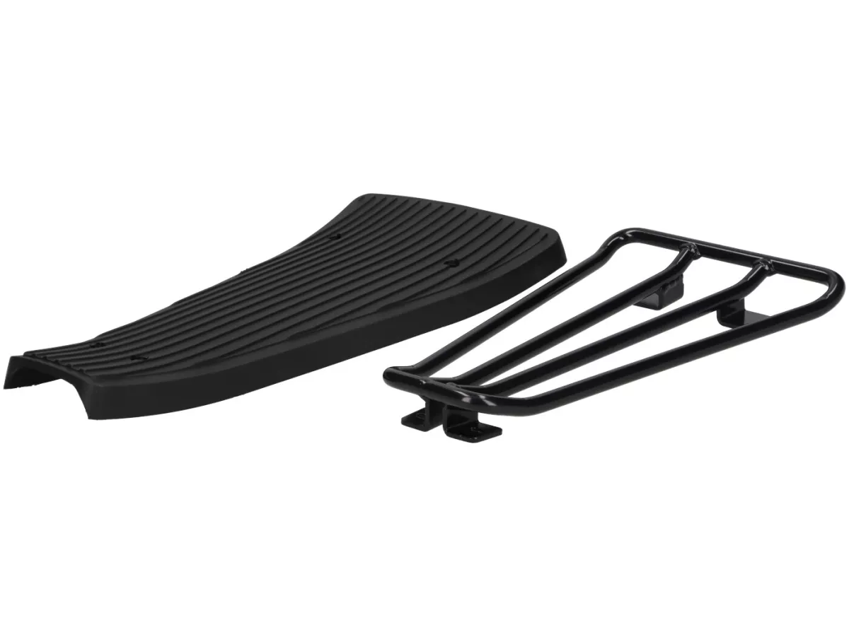 Kit gaya dasar -SCOOTER CENTER Hitam polos - Vespa PX 1984-1998 - PX80, PX125, PX150, PX200 - Set dasar