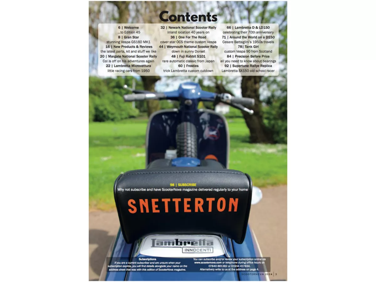 Magazine Scooter Nova Magazine - (#045) -  September/October 2024