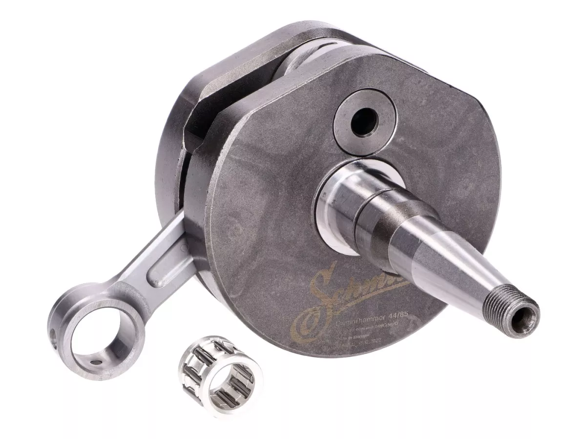 Cigüeñal Schmitt con martillo a vapor 44 mm de carrera, 85 mm de biela para Simson S51, S70, S83