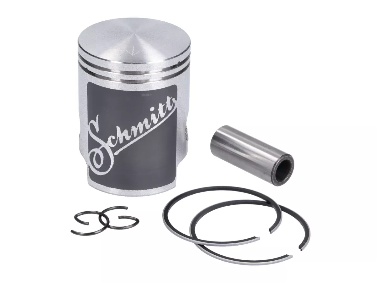 Piston set -SCHMITT- Racing 50cc 38mm for Simson S51, S53, SR50, Schwalbe KR51/2