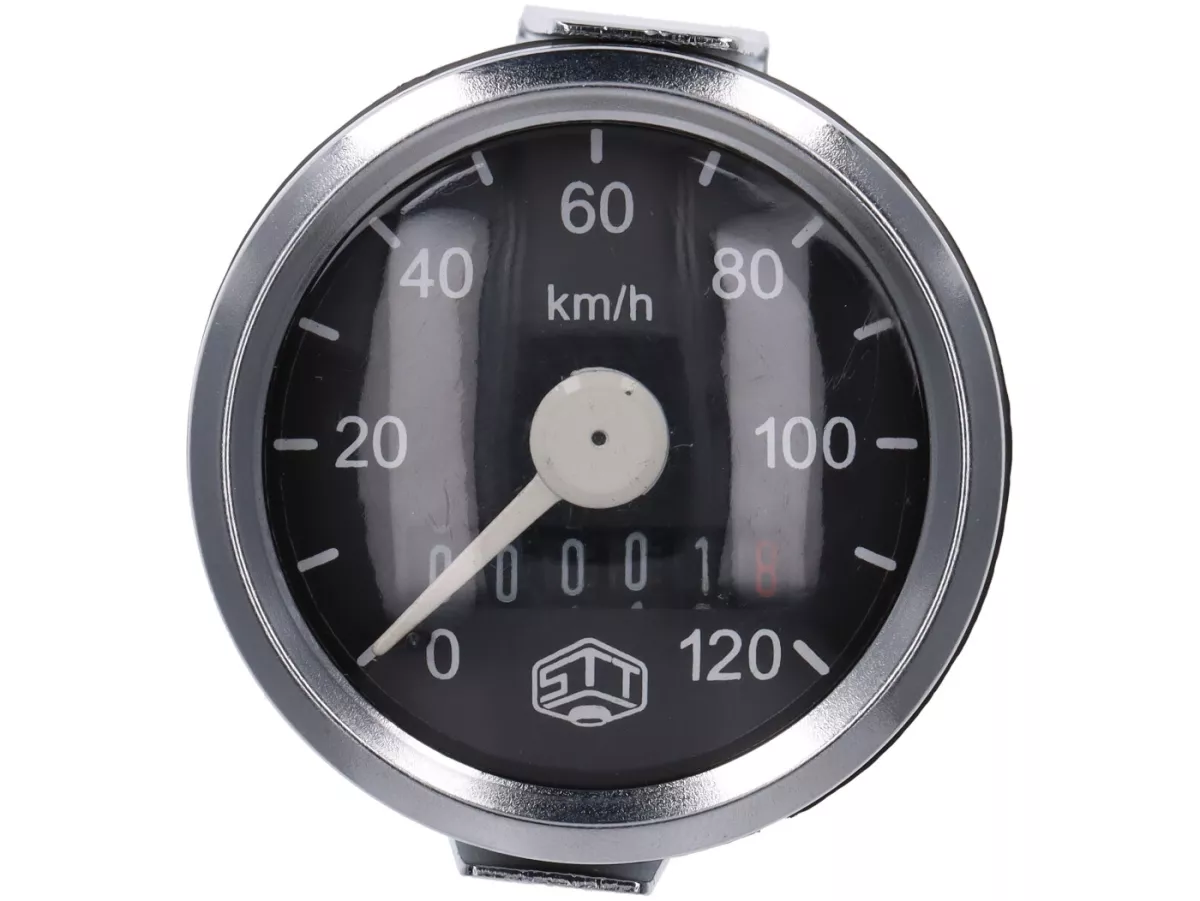 Velocímetro -SCHMITT- 120km/h redondo 48mm para ciclomotor Simson, MZ GS, Hercules
