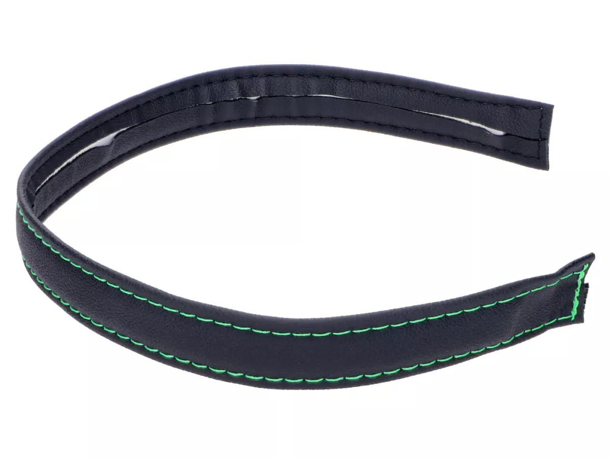Correa de sujeción -SCHMITT- funda de asiento negra / verde para Simson S50, S51, S70