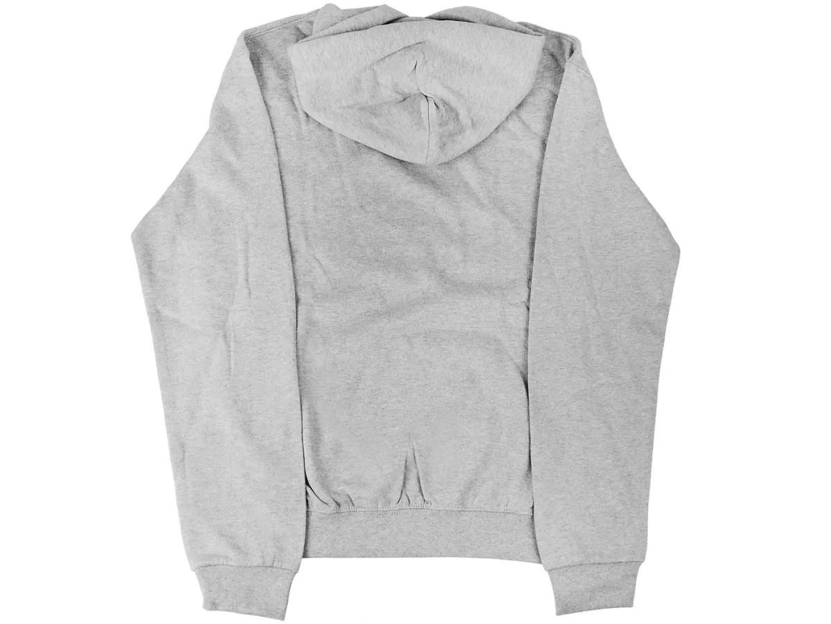 Sudadera con capucha, hombre -A media barra- Gris - XL