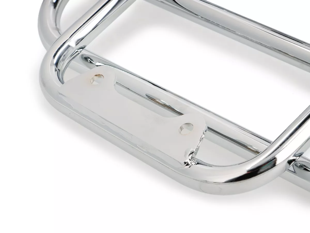 Portaequipajes delantero plegable -PIAGGIO- Vespa Largeframe - Vespa PX80, PX125, PX150, PX200 - Cromo