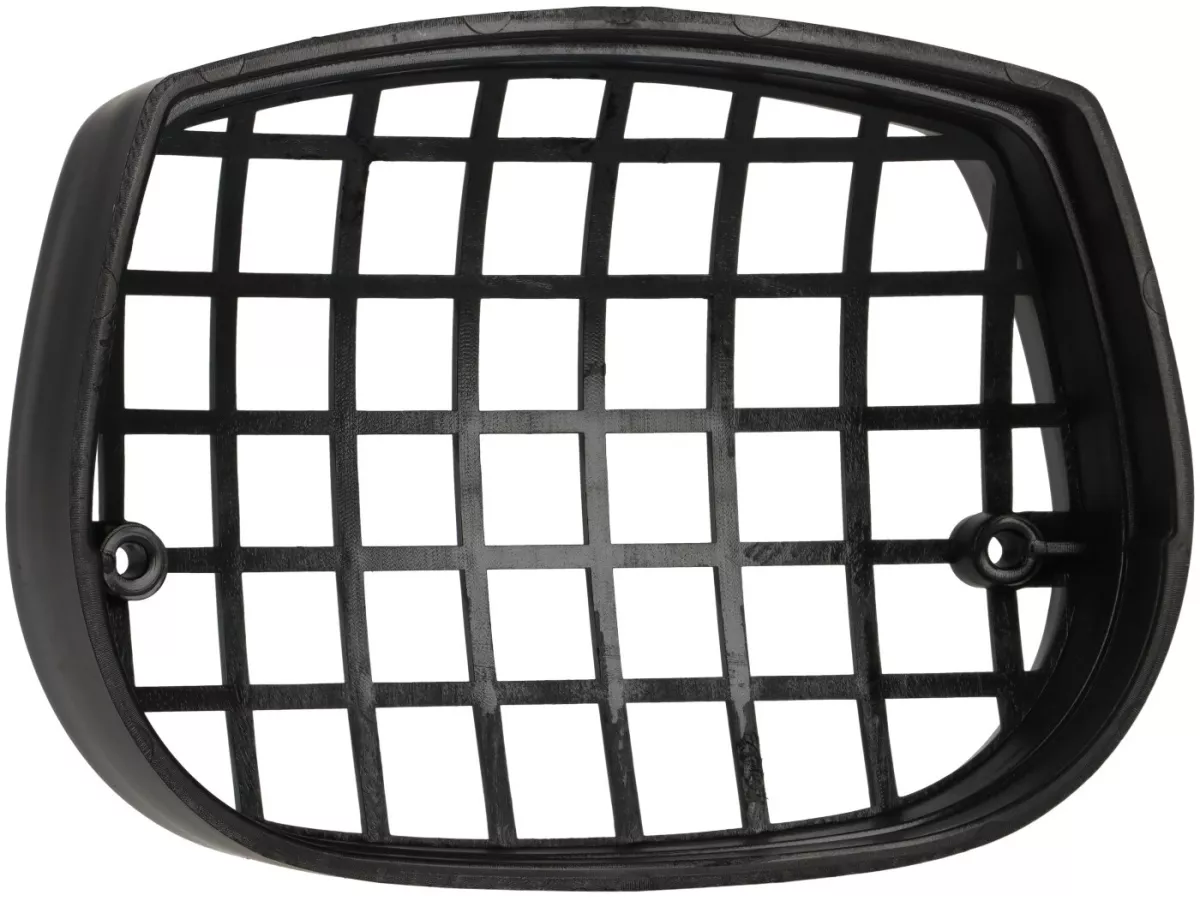 Zwart lamprooster -SC- Piaggio Ciao P/PX koplamp