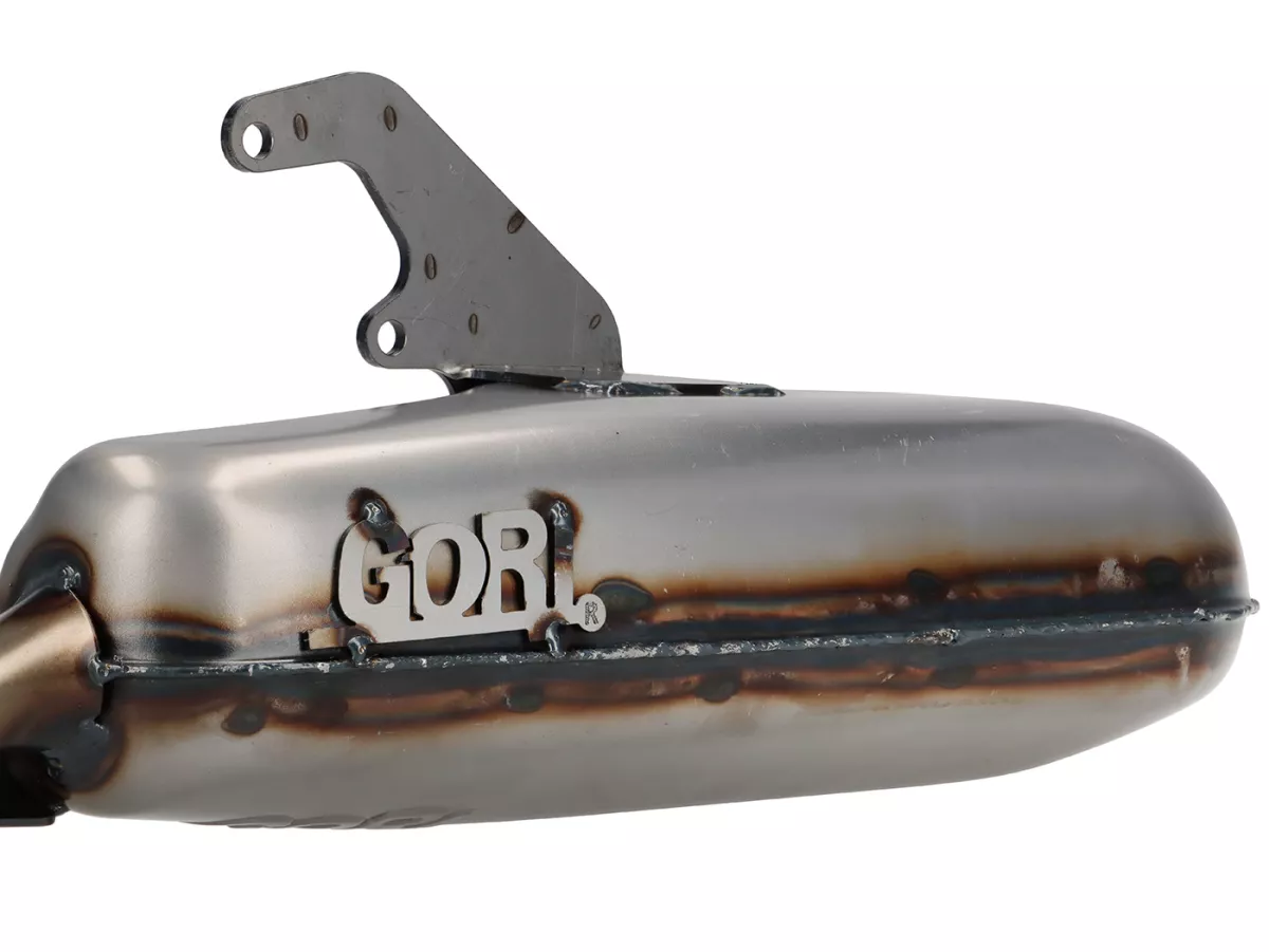 Uitlaat Clubman -GORI Super Sport- Lambretta serie 1-3