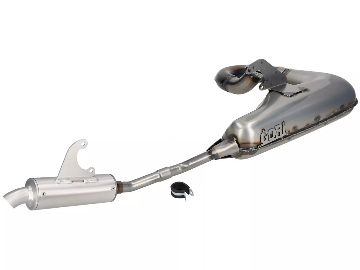 Uitlaat Clubman -GORI GP- Lambretta Serie 1-3 - TS1