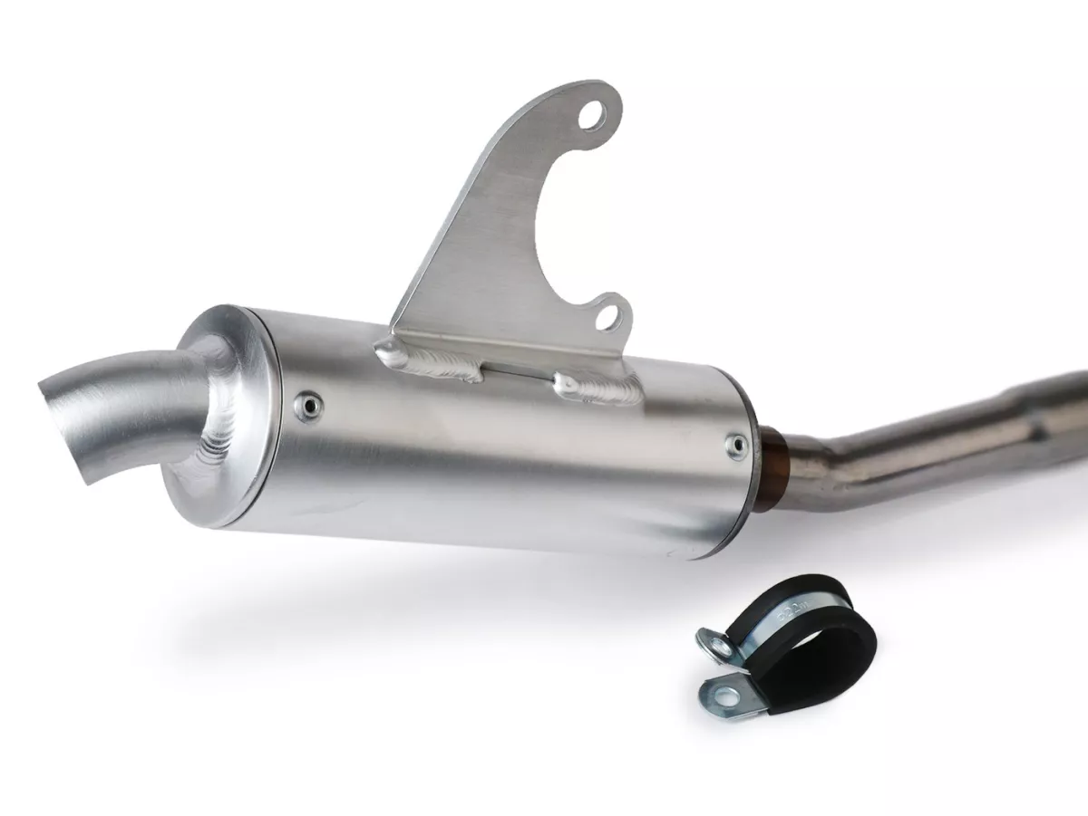 Auspuff Clubman -GORI 210QTR- Lambretta Serie 1-3 - für Quattrini M210