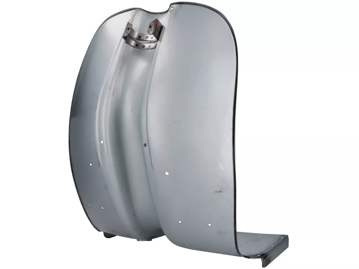 Leg shield -IMPORT- Lambretta DL, GP - oiled sheet metal - pressed in one piece