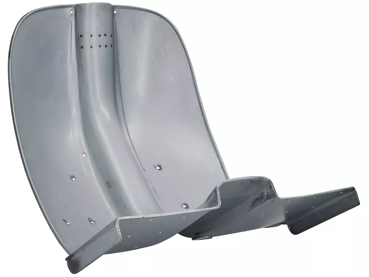 Leg shield -IMPORT- Lambretta DL, GP - oiled sheet metal - pressed in one piece